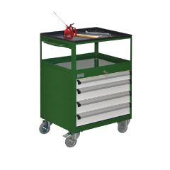 MOBILE TOOL CABINET (600x450x840 mm) 4 DRAWERS